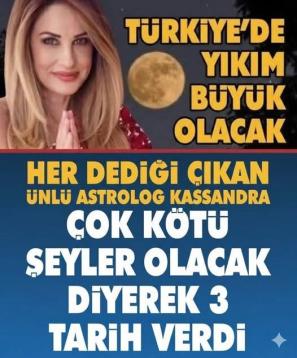 Ünlü Astrologtan Yeni Açıklama