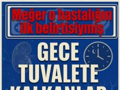 meğer o hastalıkmış