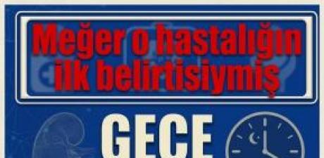 meğer o hastalıkmış