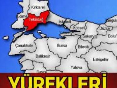 Acı haber Tekirdağ'dan geldi