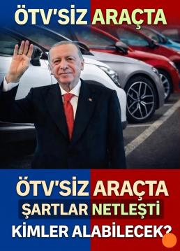ÖTV’siz Araç Müjdesi