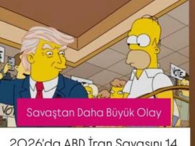 Simpsonlar'dan 2026 tahminleri