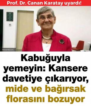 Canan Karatay ısrarla uyardı
