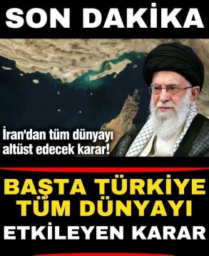 İran’dan tüm dünyayı etkileyecek karar!