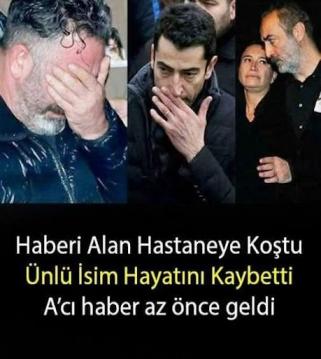 Beklenmedik vefatı hayranlarını k'ahretti!