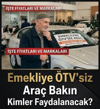 ÖTV'siz araç düzenlemesi Meclis'te onaylandı