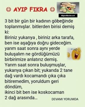 3 bit birgün bir kadının