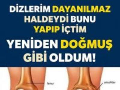 Erkan Topuz diz ve mafsal ağrılarına iyi