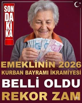 emekliye bayram ikramiyesi miktarı