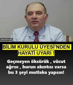 HAYATİ UY'ARI!