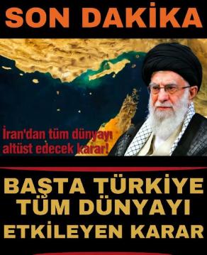 İran’dan Dengeleri Değiştiricek İddaa