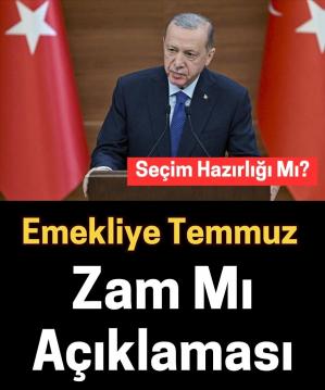 Emekliye müjde dedi