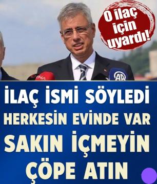 ilaç ismi söyledi