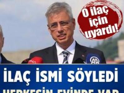 ilaç ismi söyledi