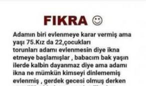 Adamın biri evlenmeye karar vermiş ama