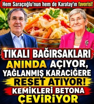 İbrahim Saraçoğlu ve Canan Karatay'ın favori sebzesi