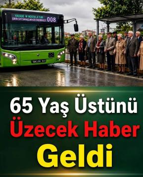 65 yaş üstüne kötü haber!